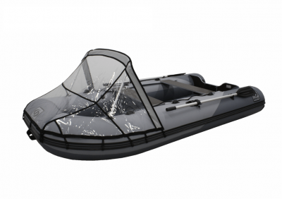 Тент носовой Фрегат 370 FM Lux (доп. остекление)