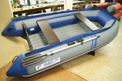 Лодка ПВХ Salmon 380 моторная Лодка ПВХ Salmon 380 моторная